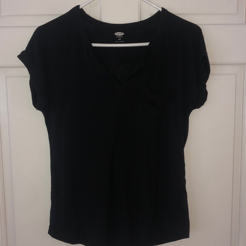 Black v neck